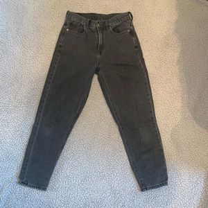 american eagle stretch mom jean